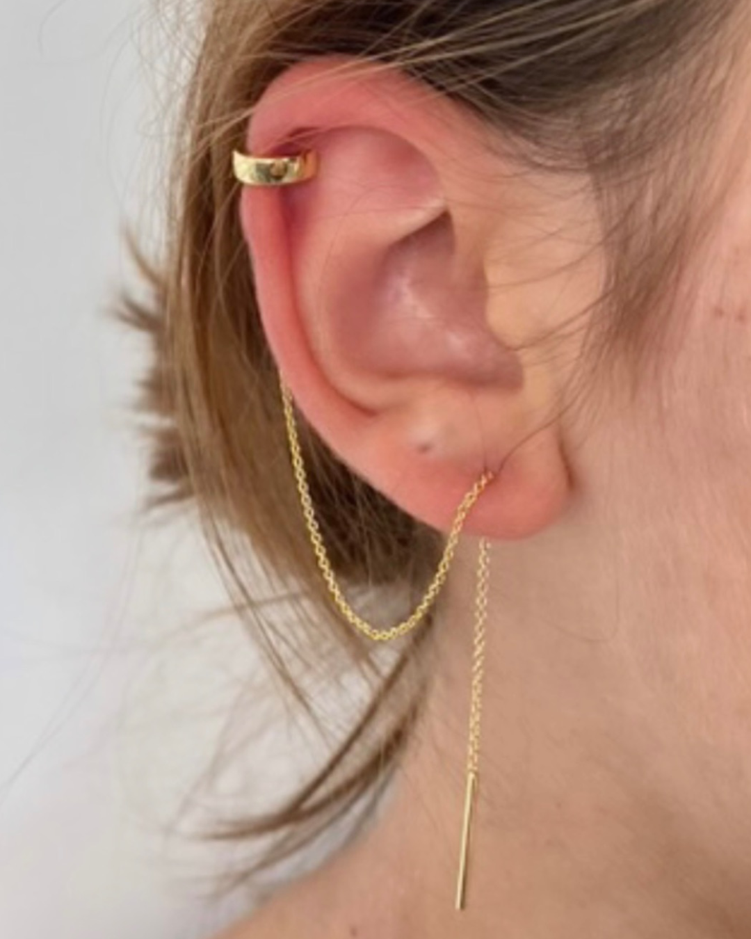 Monoboucle Bague chaine Hélix
