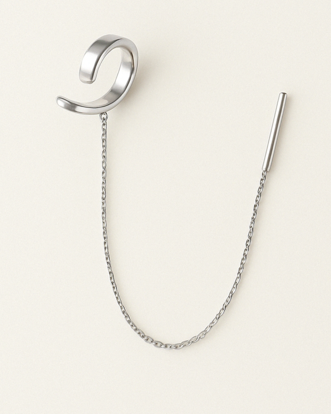 Monoboucle Bague chaine Hélix