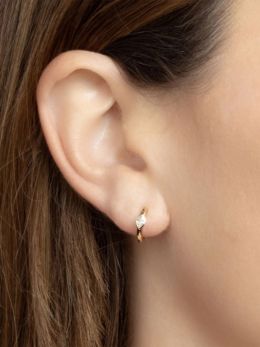 Mini marquise 8,5mm doré