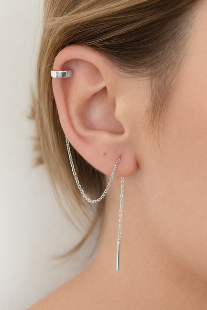 Monoboucle Bague chaine Hélix
