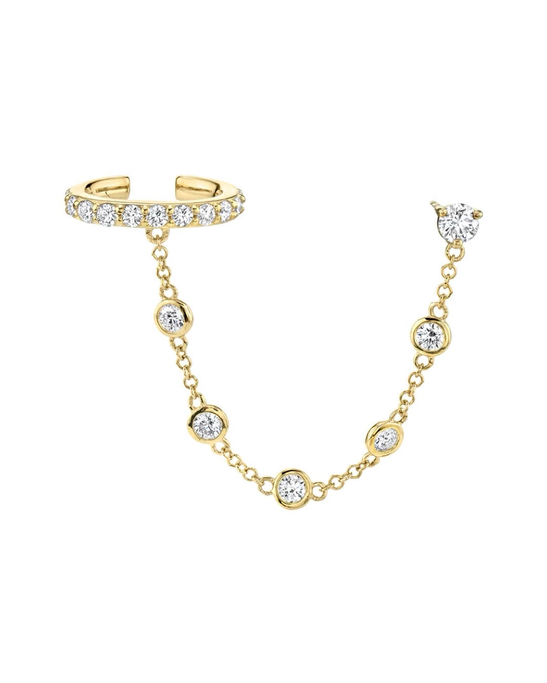 Bague d'oreilles  "6 Studs"
