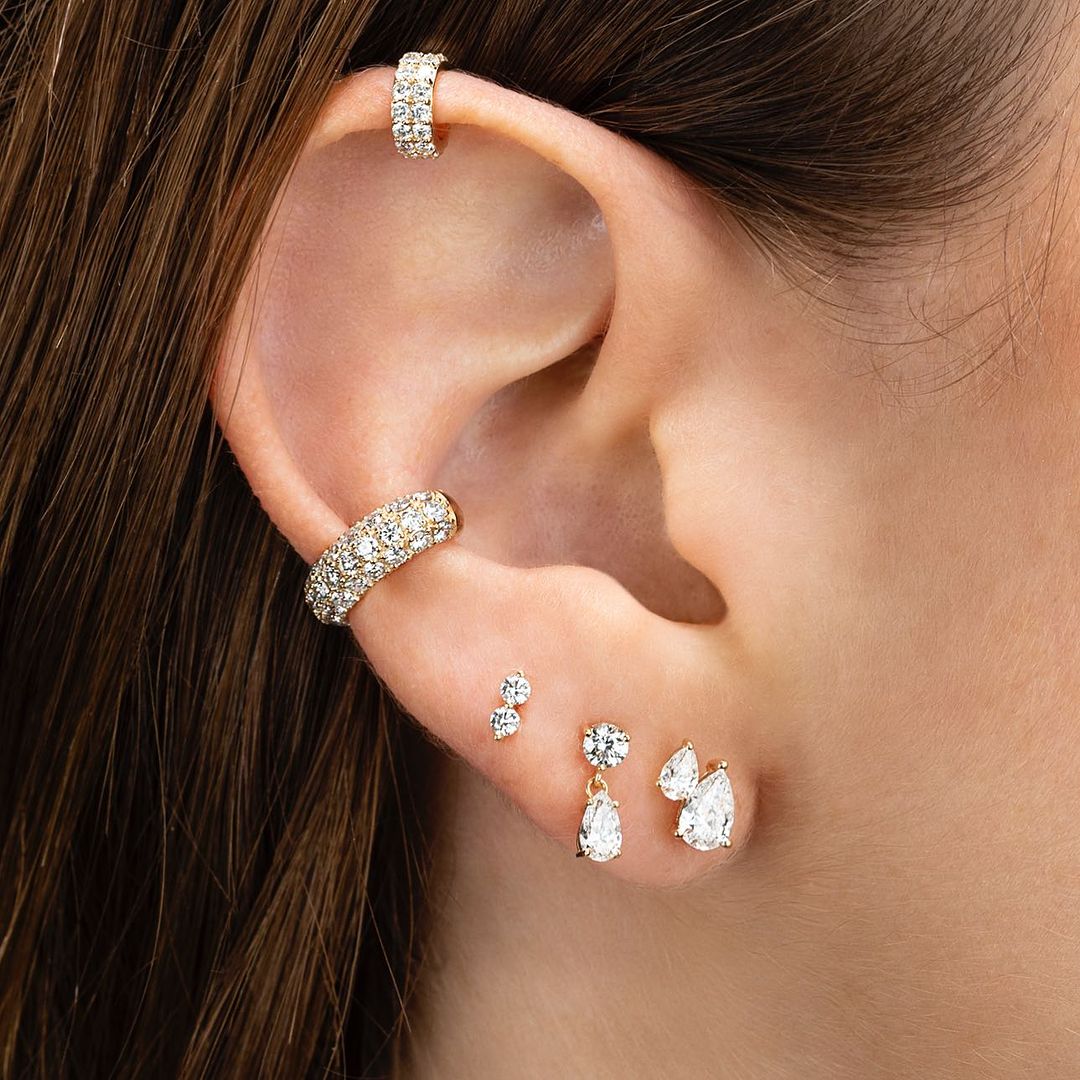 Diamond Earcuffs