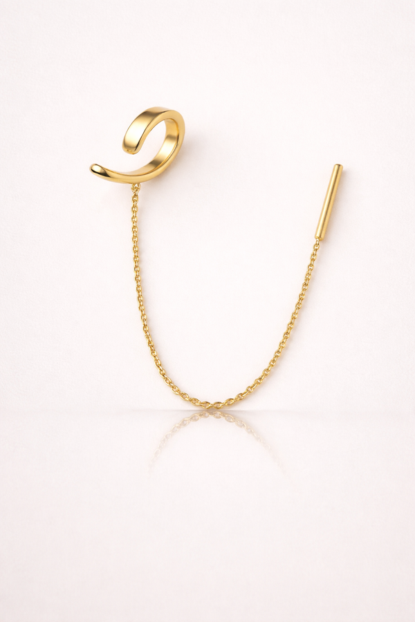 Monoboucle Bague chaine Hélix